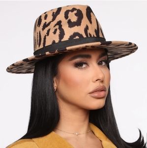 Leopard Fedora Hat